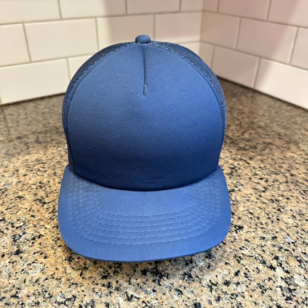 Vtg‎ 90s Starter Trucker Hat Snapback Adjustable Blue Foam Crown